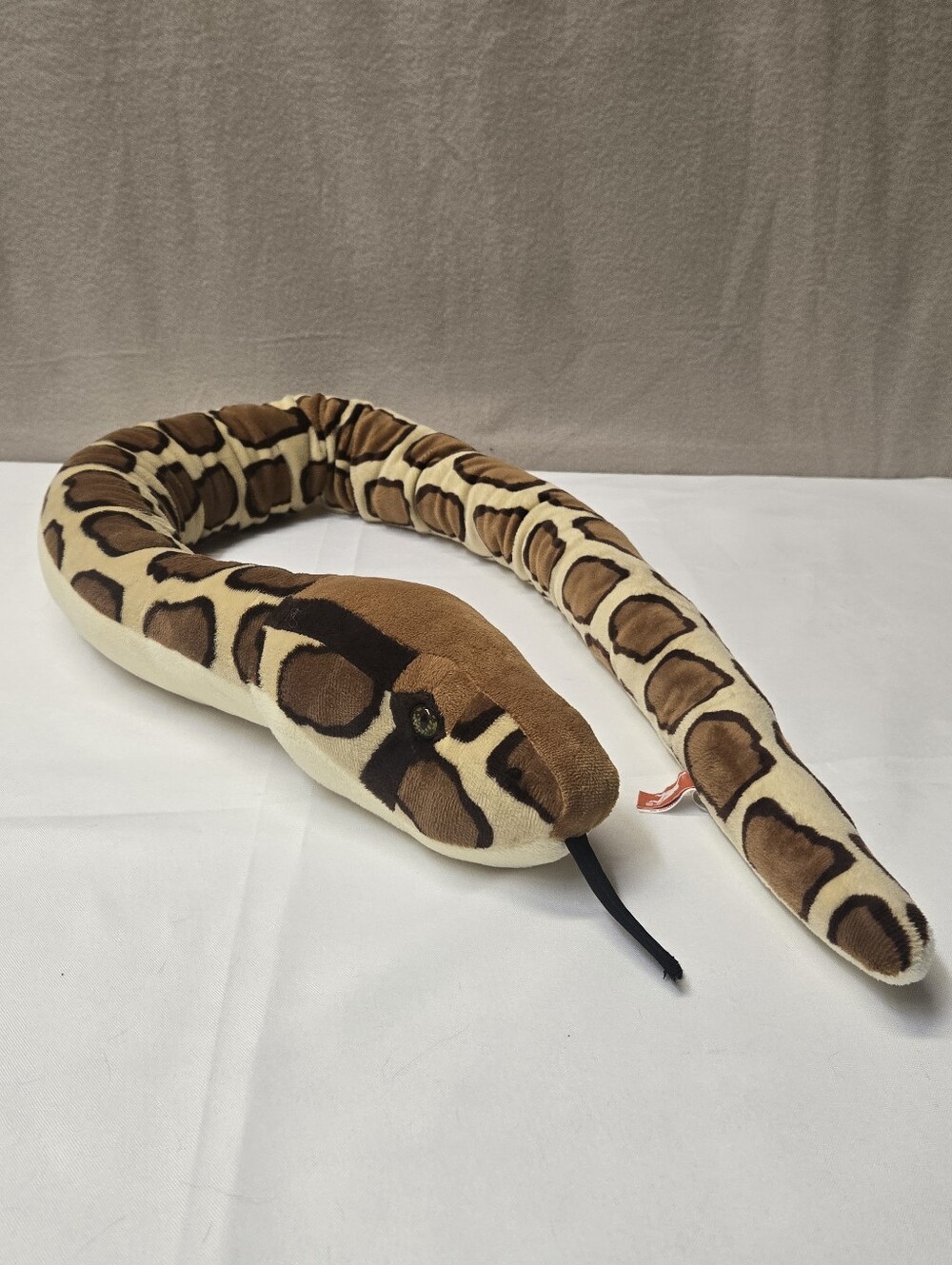 Wild Republic 48 Inch Brown Snake Large Plushed Stuffed Animal Toy